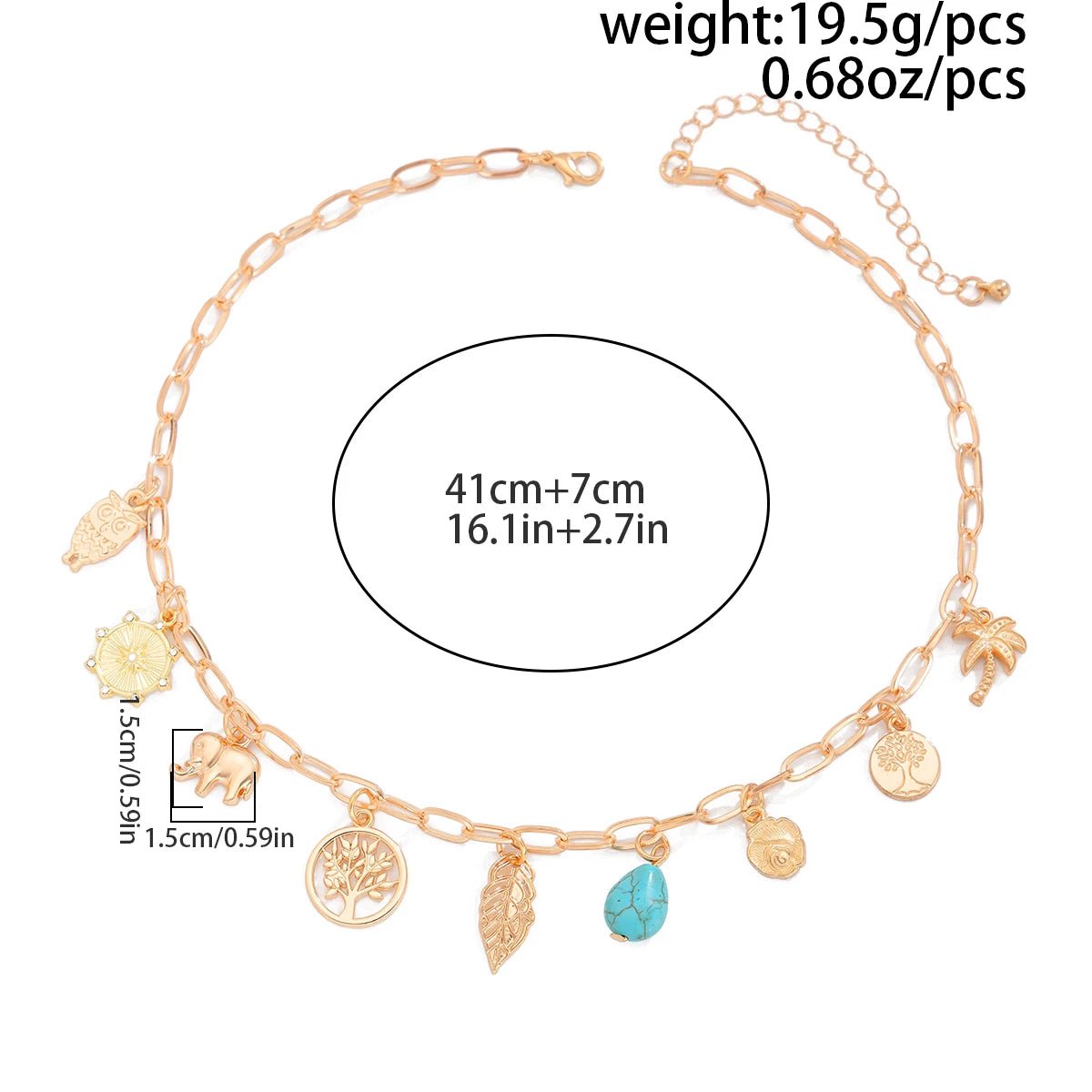 COLLAR ALIRA - LUZ DE LUNAS LLC