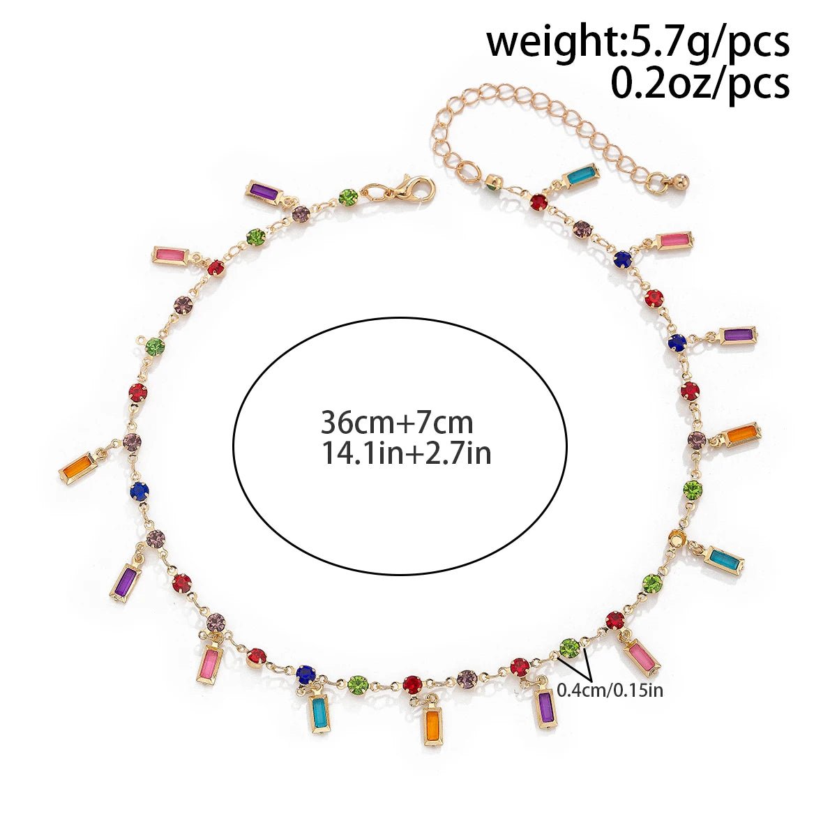 COLLAR CRYSTAL - LUZ DE LUNAS LLC