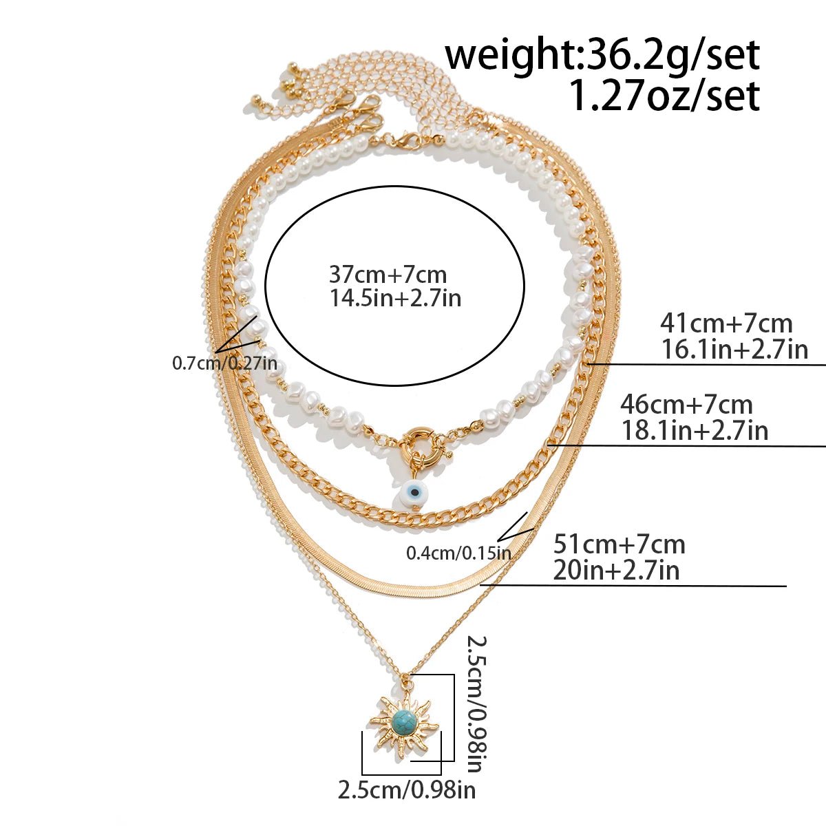 COLLAR MIRALA - LUZ DE LUNAS LLC