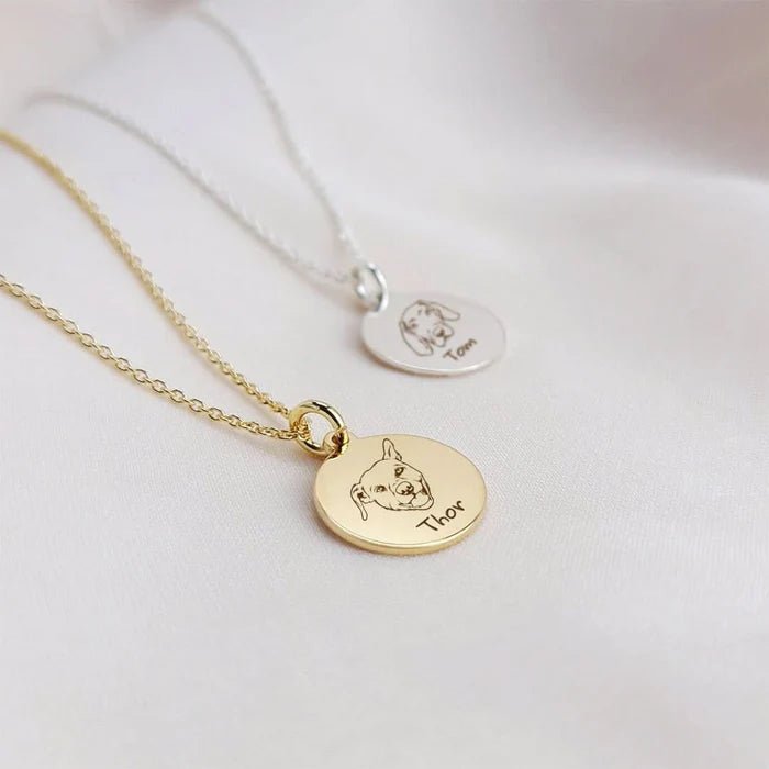 COLLAR PELUDITO FOTO - LUZ DE LUNAS LLC