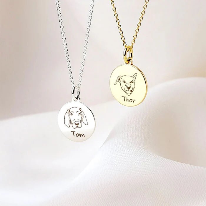 COLLAR PELUDITO FOTO - LUZ DE LUNAS LLC
