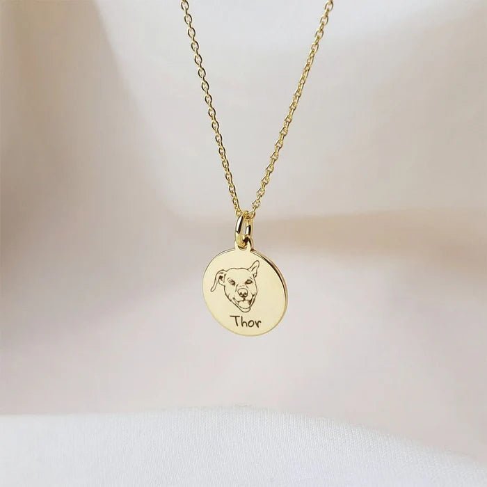 COLLAR PELUDITO FOTO - LUZ DE LUNAS LLC