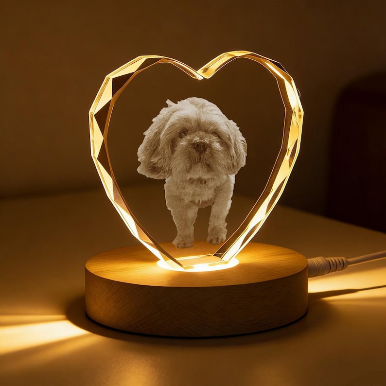 Corazón Personalizable - LUZ DE LUNAS LLC