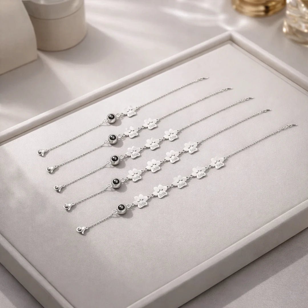 PULSERA PELUDITO FOTO - LUZ DE LUNAS LLC