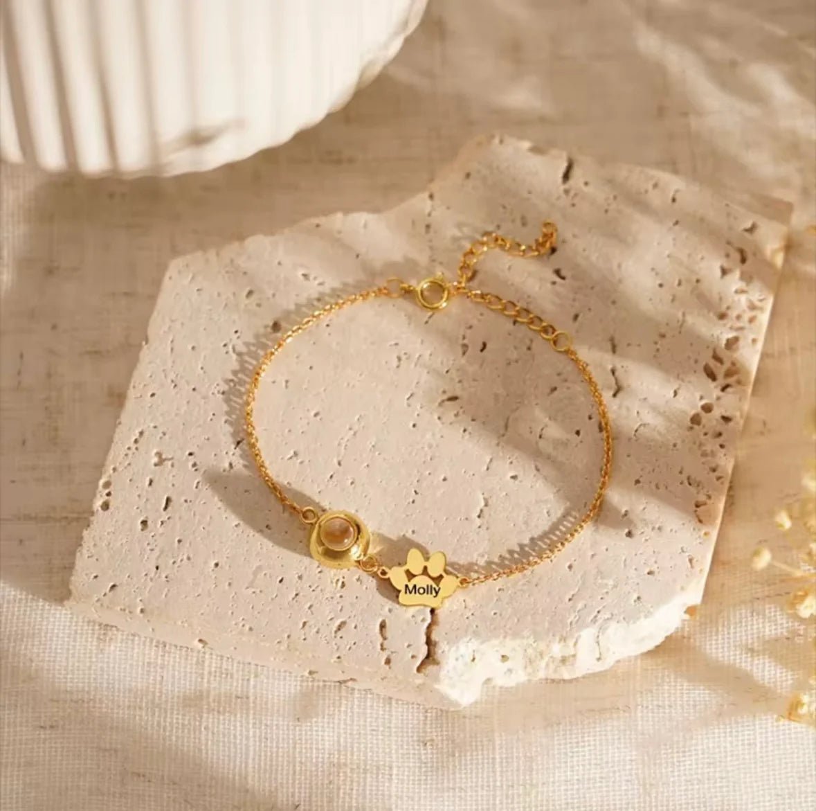PULSERA PELUDITO FOTO - LUZ DE LUNAS LLC